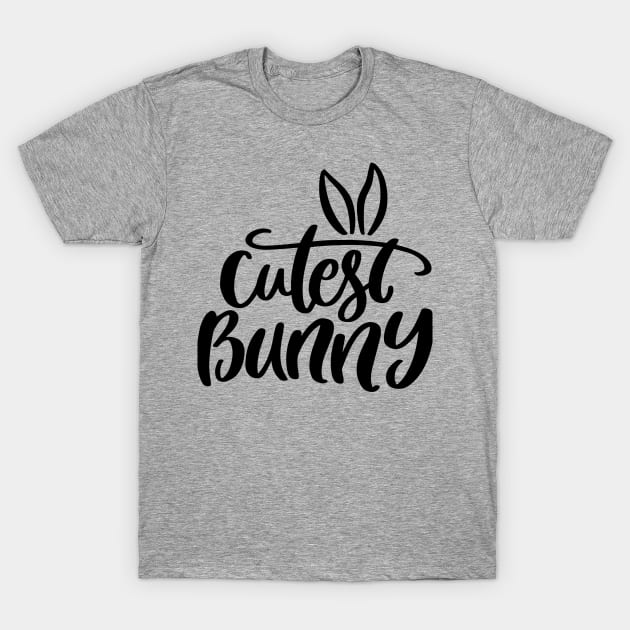 Cutest Bunny Ears T-Shirt by chrissyloo